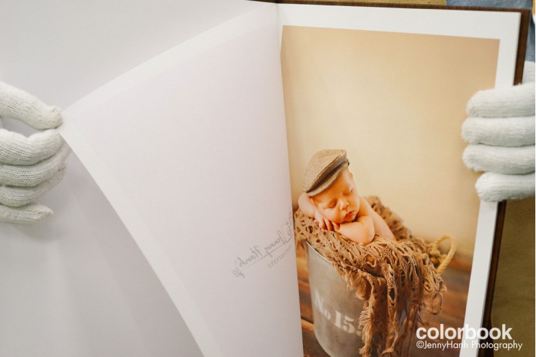 Album em bé in trên PHOTOBOOK TẠP CHÍ GIẤY MỸ THUẬT